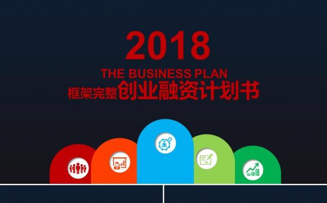 框架完整创业融资商业计划书公司宣传企业简介路演ppt模板缩略图