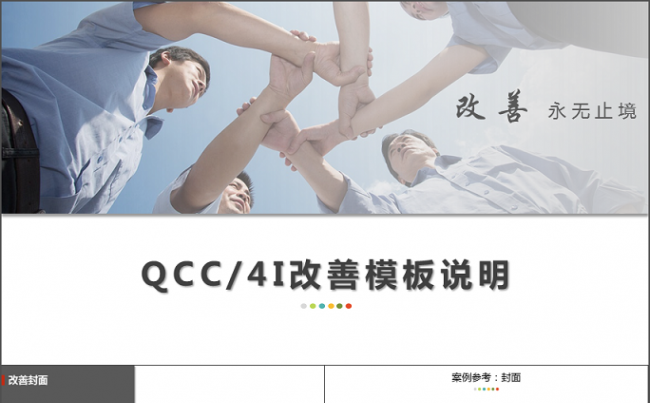模板104-QCC、4I改善课题培训缩略图