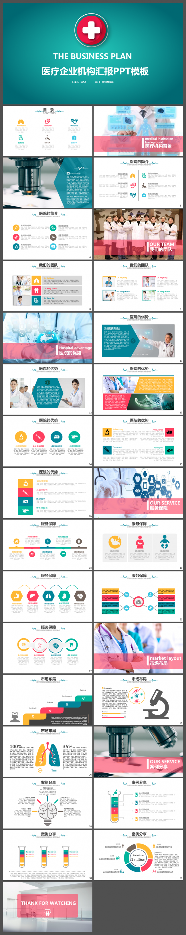 2017医疗行业实验通用PPT