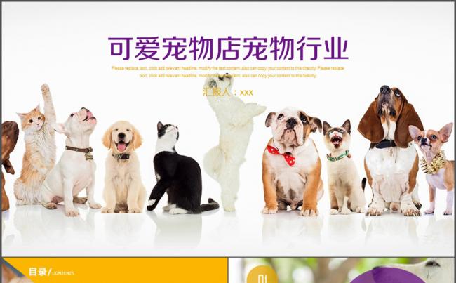 宠物店公司介 宠物店 宠物医院 行业适用缩略图