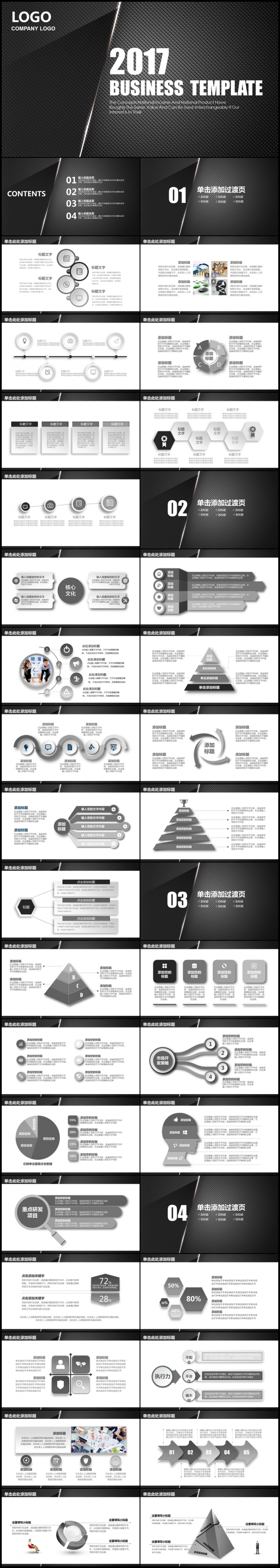 工作总结汇报述职融资2017工作计划训PPT