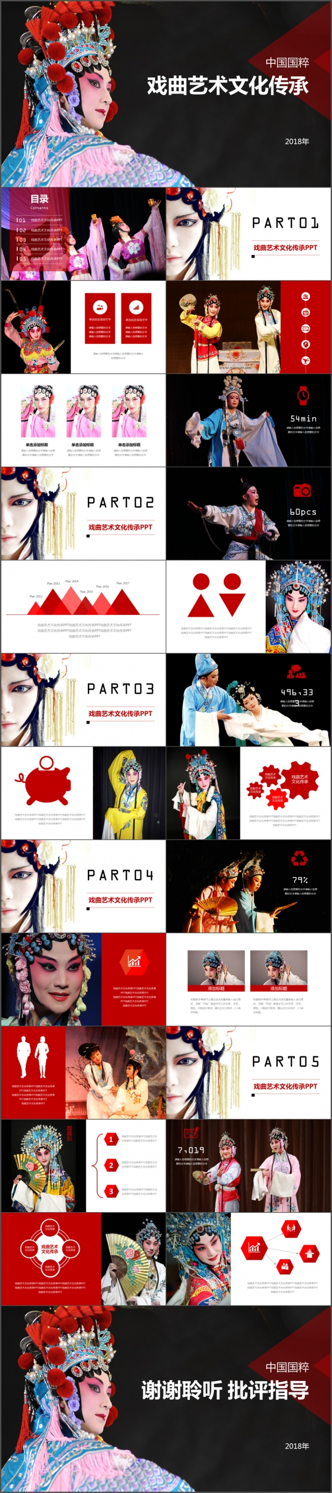 中国戏曲艺术文化传承PPT