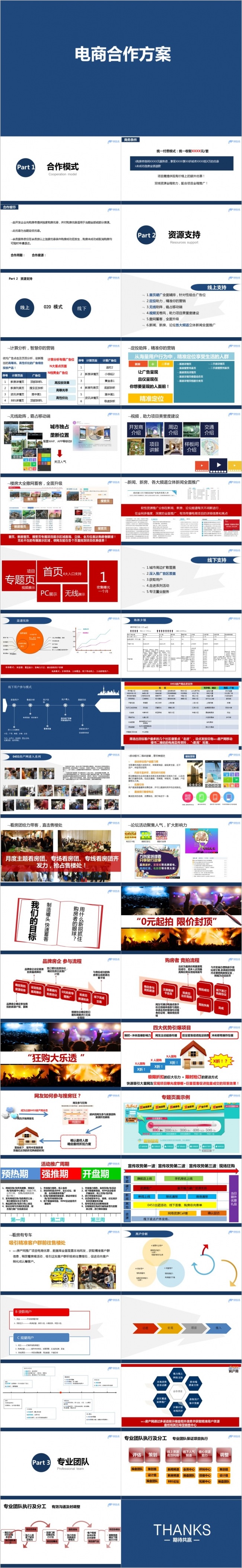 蓝色电商合作方案 经典实用案例