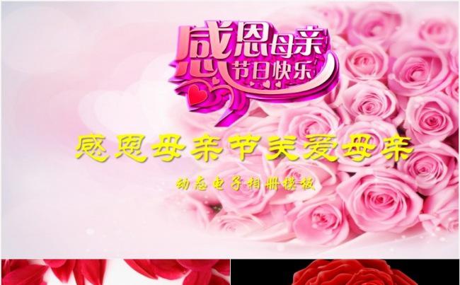 感恩母亲节妈妈生日祝寿过寿电子相册动态PPT模板下载缩略图