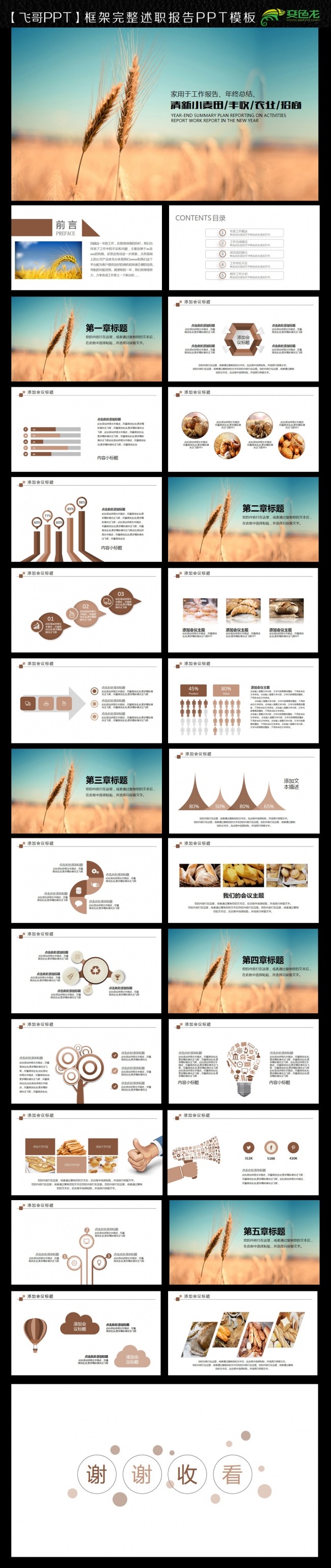 农业种植 粮食小麦农业科技 农业种植