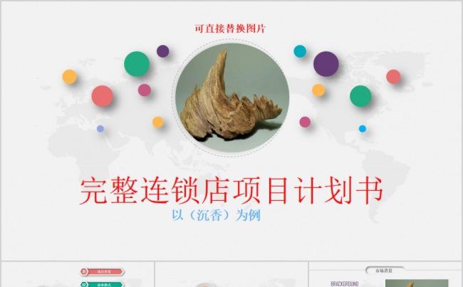 2017 精美 发布会 推广 连锁 融资 推广 介绍 模板缩略图