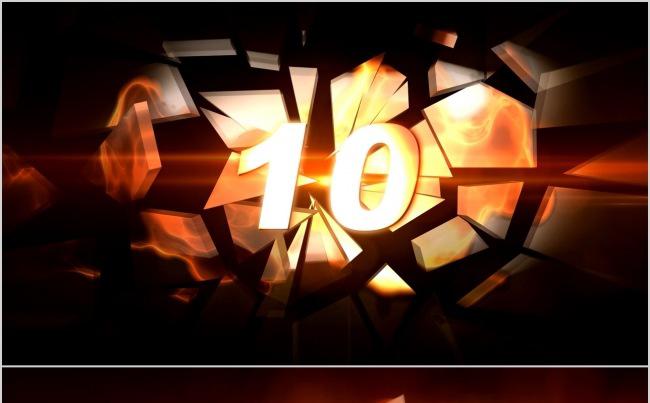 2018年震撼年会倒计时视频片头缩略图