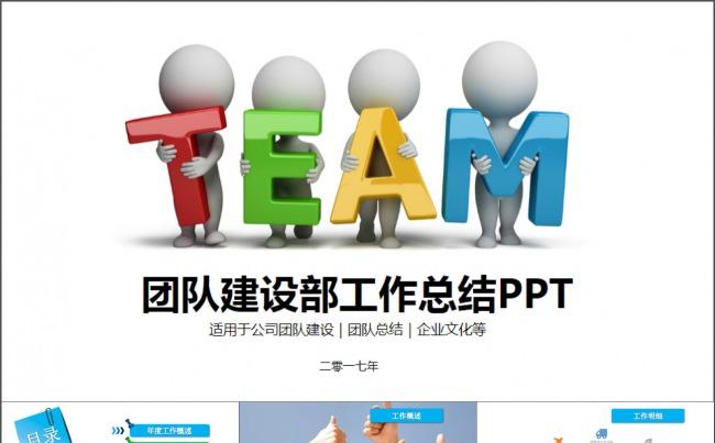 团队建设人力资源管理培训PPT缩略图