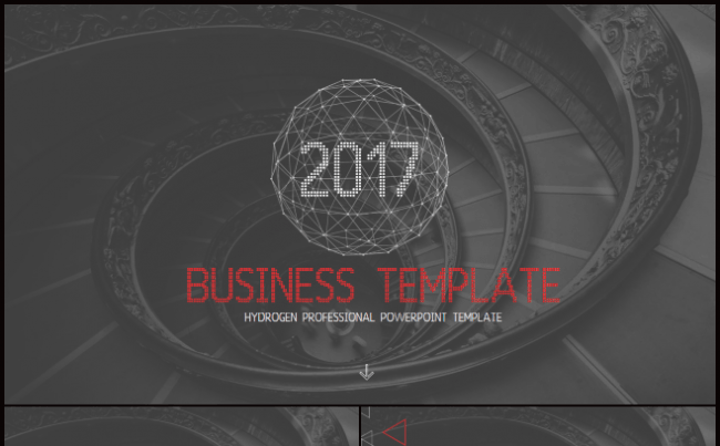 黑色简约商务汇报工作总结PPT模板缩略图