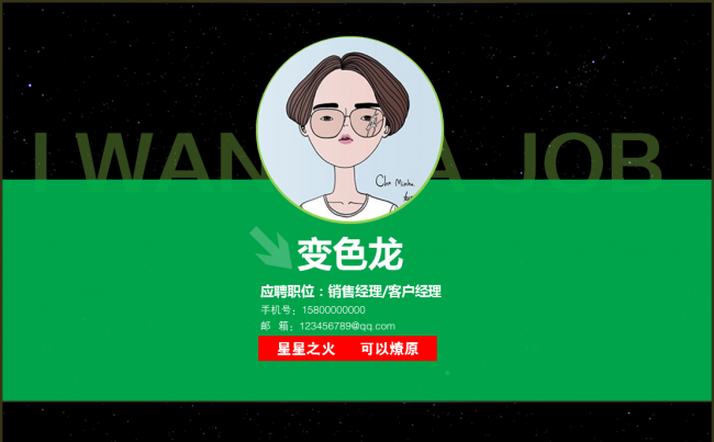 应聘简历求职简历竞聘简历缩略图