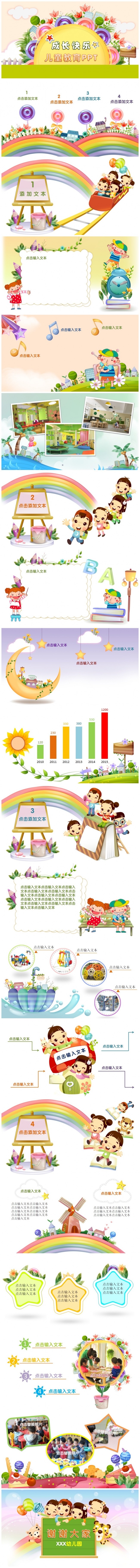 389】儿童课件 教育通用 培训 演讲 项目报告