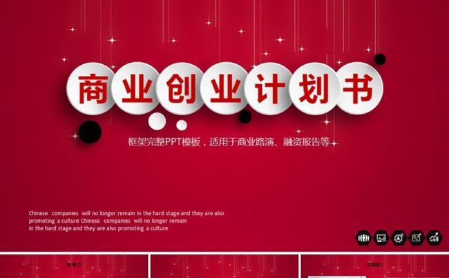 框架完整创业融资商业计划书公司宣传企业简介项目投资ppt模板缩略图