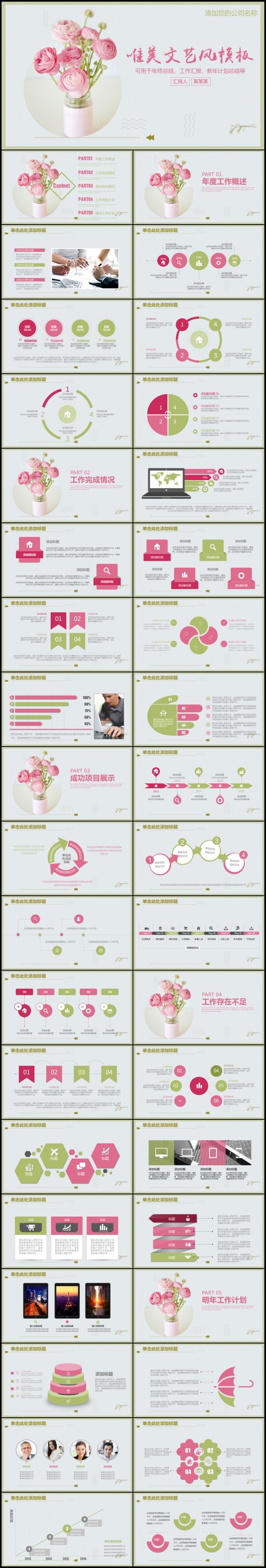 商务工作总结汇报2017工作计划月度季度企业简介