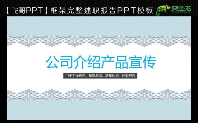 高贵大气企业公司介绍产品宣传品牌展示PPT模版缩略图