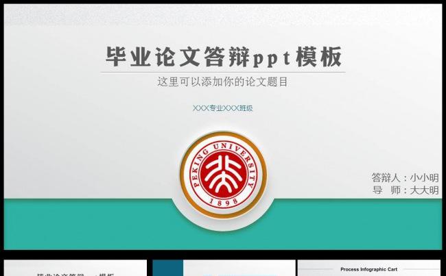 毕业论文答辩PPT开题报告PPT模缩略图