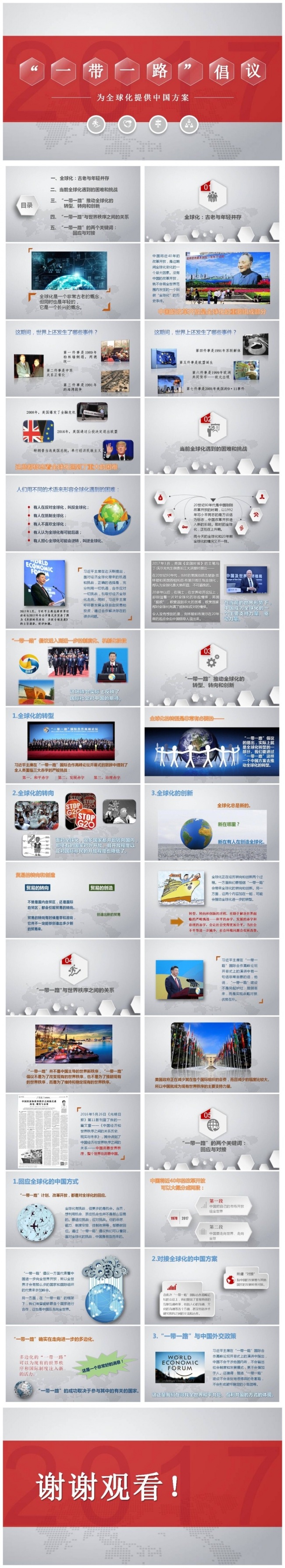 一带一路发展战略之为全球化提供中国方案PPT课件