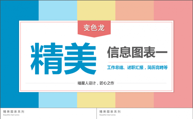 【精美图表】工作总结毕业答辩商务推广创业融资商务图表合集缩略图