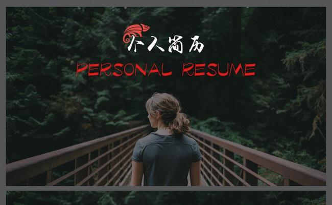 全面实用个人简历求职简历应聘简历应聘说明缩略图