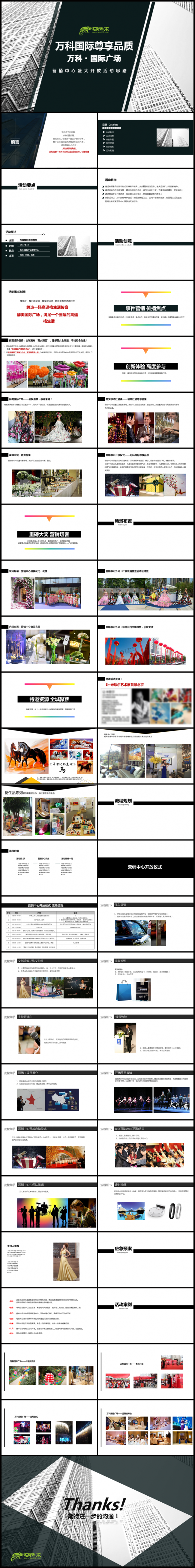 【牛魔王强力推荐】房地产企业品牌项目营销活动类PPT模板