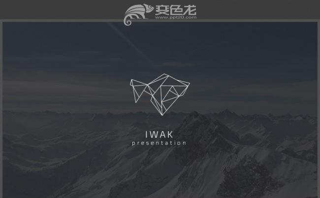欧美时尚杂志风旅游摄影时装企业形象图片展示动态PPT模板缩略图
