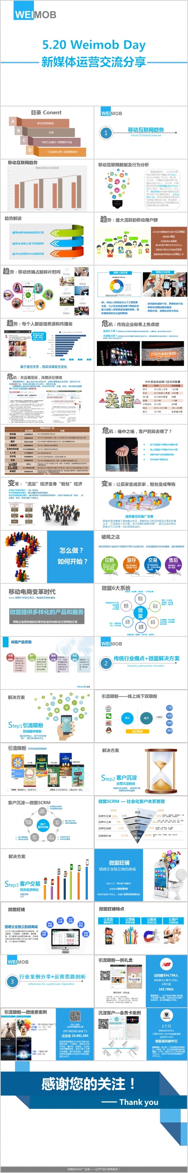 新媒体运营交流分享PPT