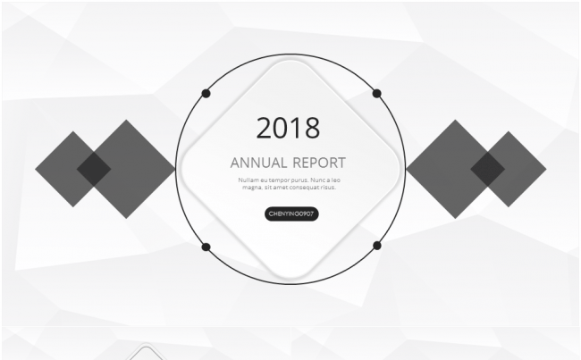 【限时半价】黑色时尚简约2018工作总结计划通用欧美模板划缩略图