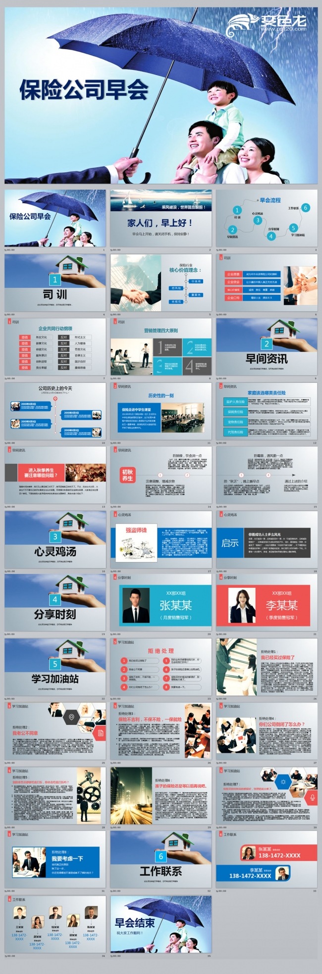 保险公司早会更多员工培训课件尽在空间专辑