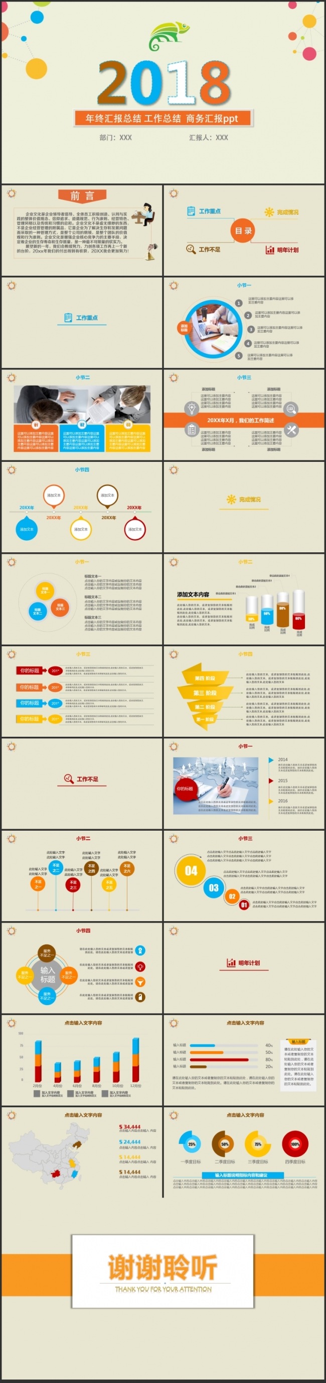 工作总结ppt