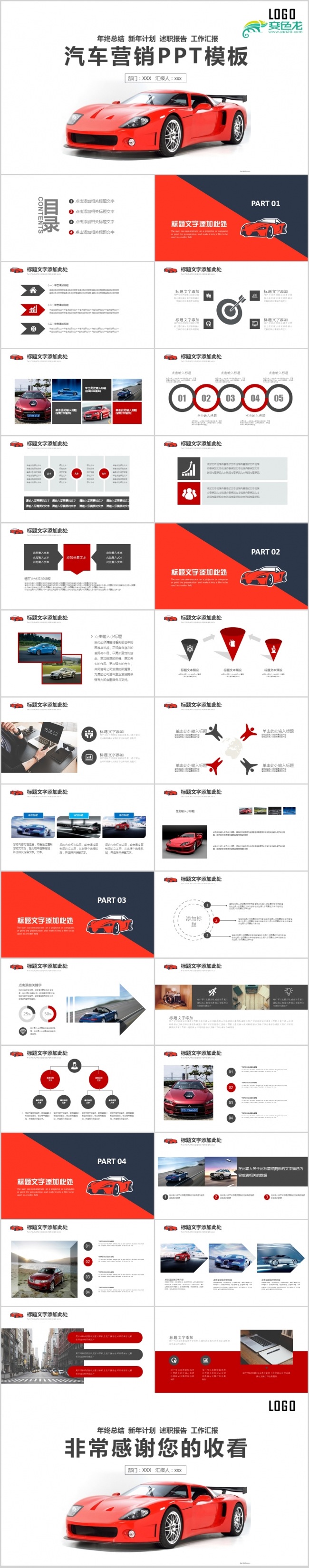 新品发布4S汽车店 汽车营销策划方案员工培训PPT