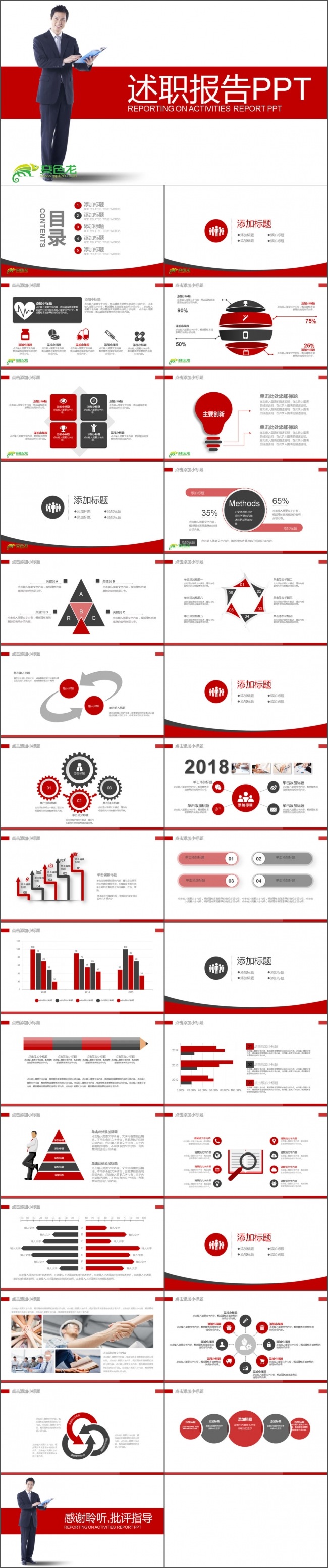 自我介绍述职报告竞聘PPT