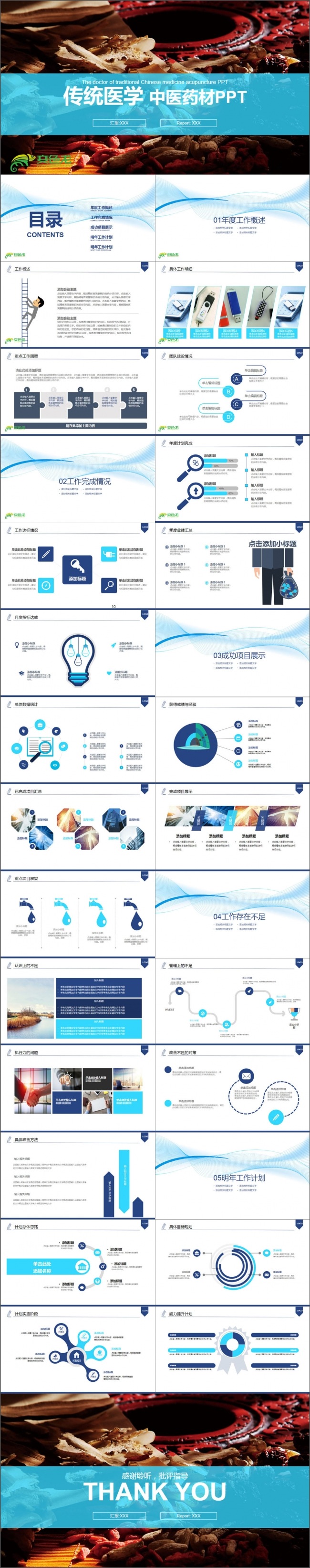 传统中医学中草药PPT