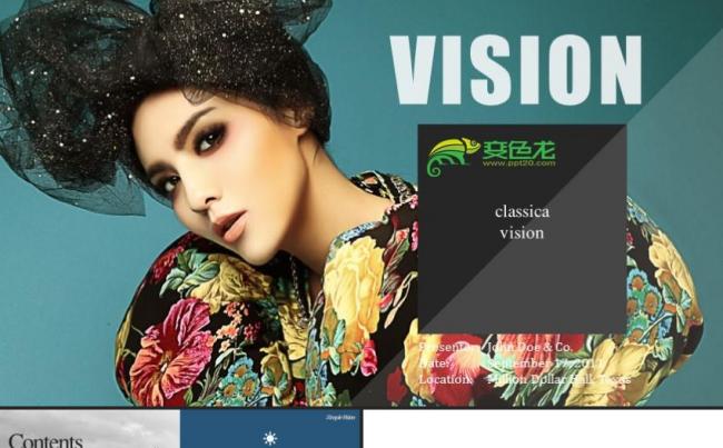 高端视觉服装摄影模特画册宣传商务通用ppt模板缩略图