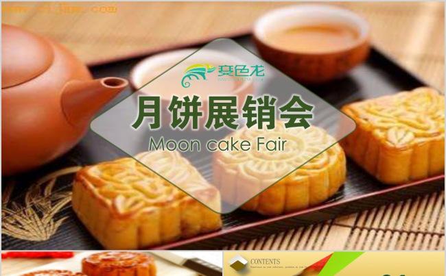中秋的味道活动策划PPT模板 中秋促销活动方案缩略图