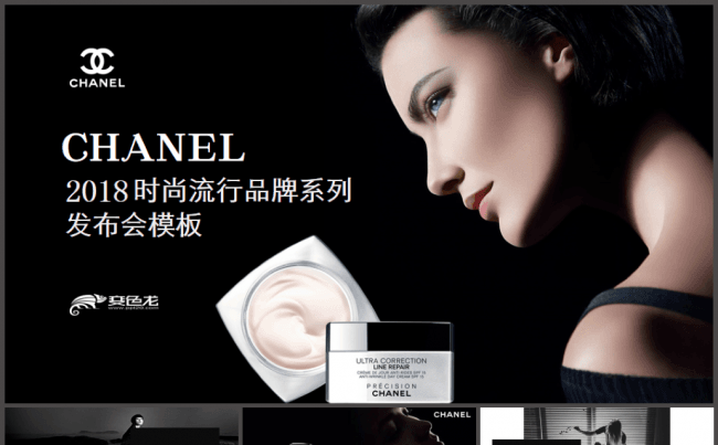 香奈儿CHANEL品牌营销推广商业计划书PPT模板缩略图