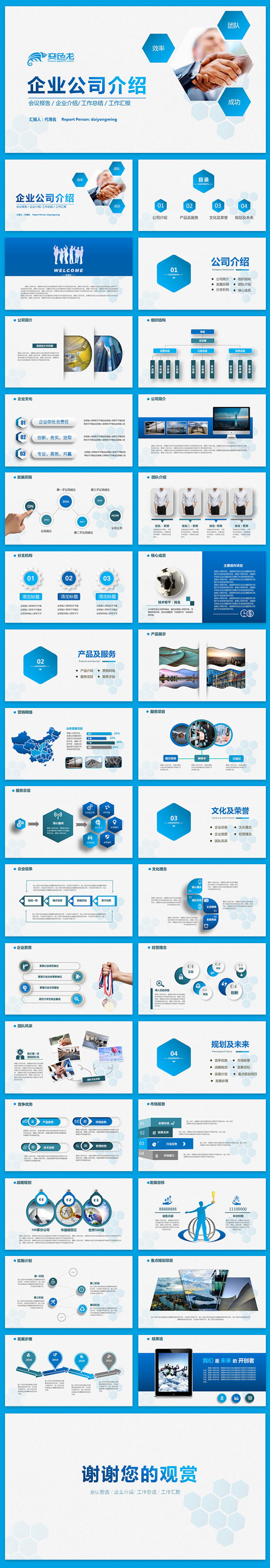 企业介绍公司宣传培训PPT