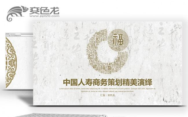 人寿中国人寿保险融资信贷商务策划年底汇报PPT模板缩略图