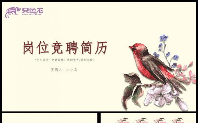 简约实用述职报告个人述职报告PPT模板缩略图