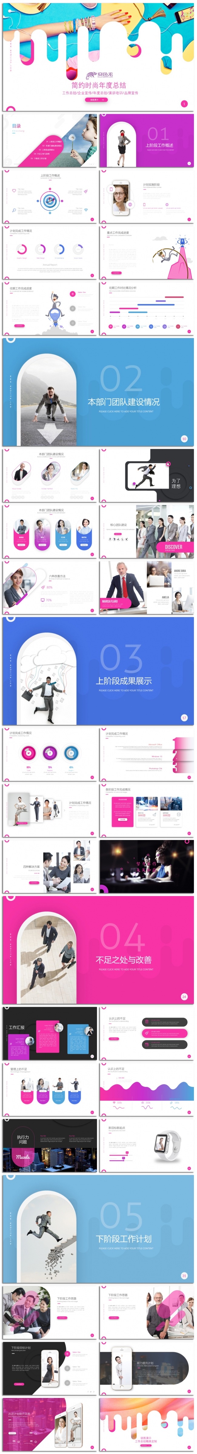 商务汇报/年度总结/公司简介/工作计划/培训演讲