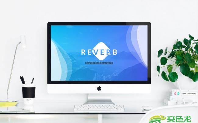 2017高端蓝色创意总结汇报PPT缩略图