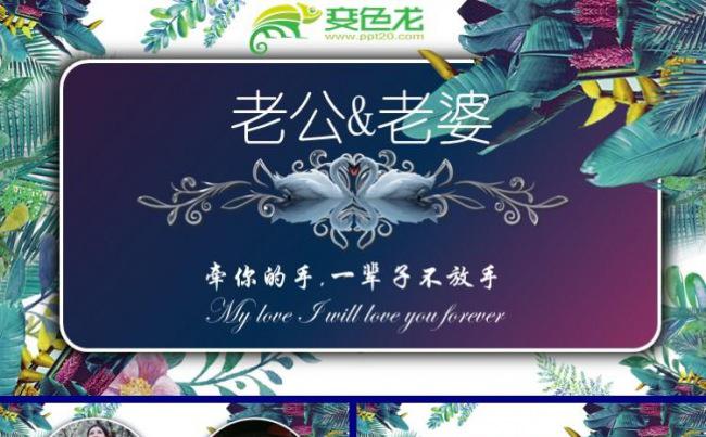 婚庆公司喜庆浪漫婚礼开场片头结婚订婚典礼纪念册视频演示ppt缩略图