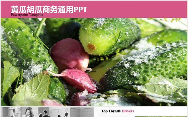 代农业蔬菜商务通用PPT缩略图