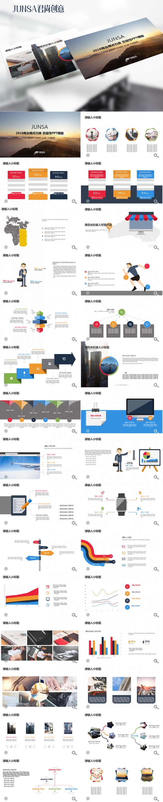 2018商业模式归类 总结性PPT