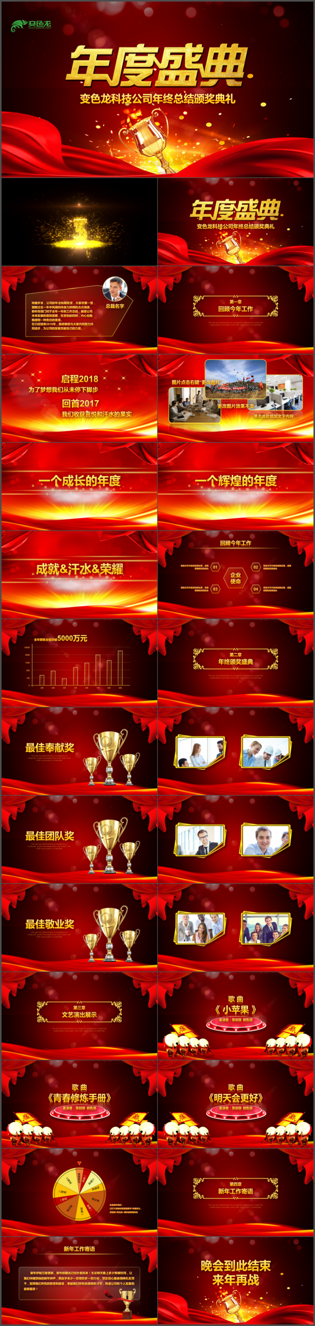 誓师 企业 新年 答谢 奖 年度 庆功 元旦 效果 颁奖典礼