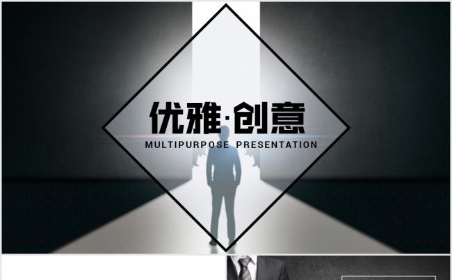 创意商务动态PPT模板缩略图