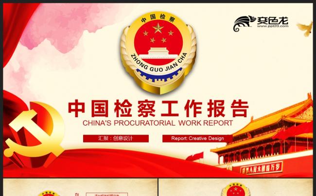 【检察】中国检察院 检察机关 案件分析工作报告计划总结PPT缩略图