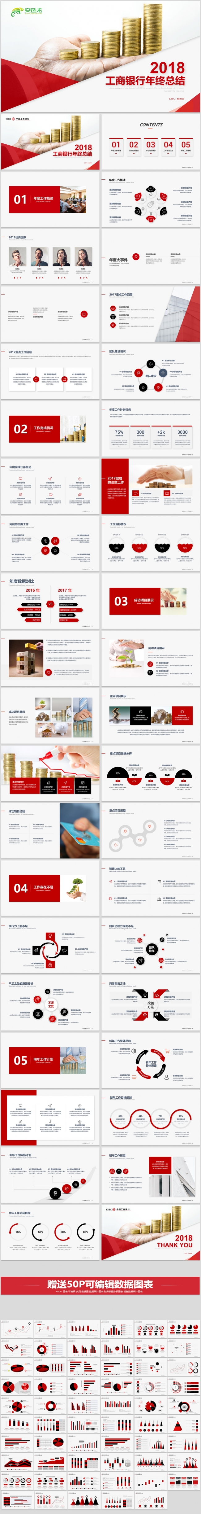 【dai】2018简约工商银行工行金融工作总结汇报工作计划