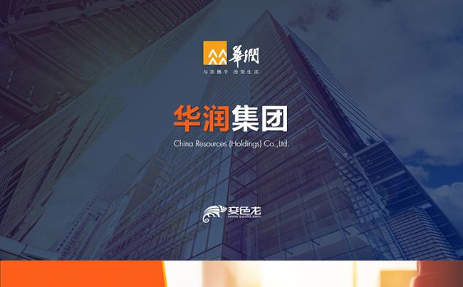 华润集团年终总结ppt模板缩略图