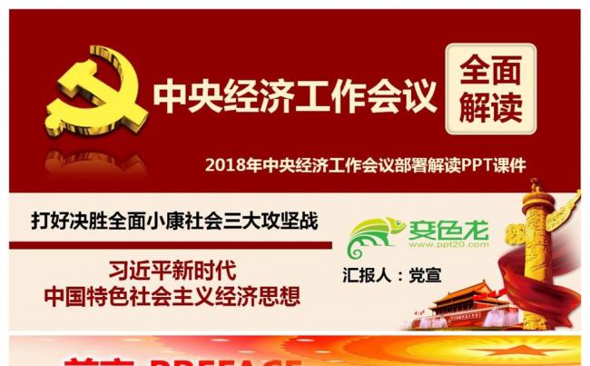 2018年中央经济工作会议部署全面解读PPT课件缩略图