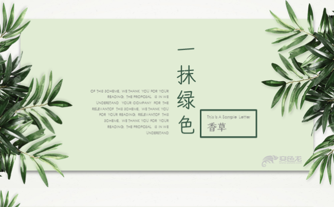 【香草PPT】绿色文艺清新夏日环保教育培训宣传宣讲测评模板缩略图