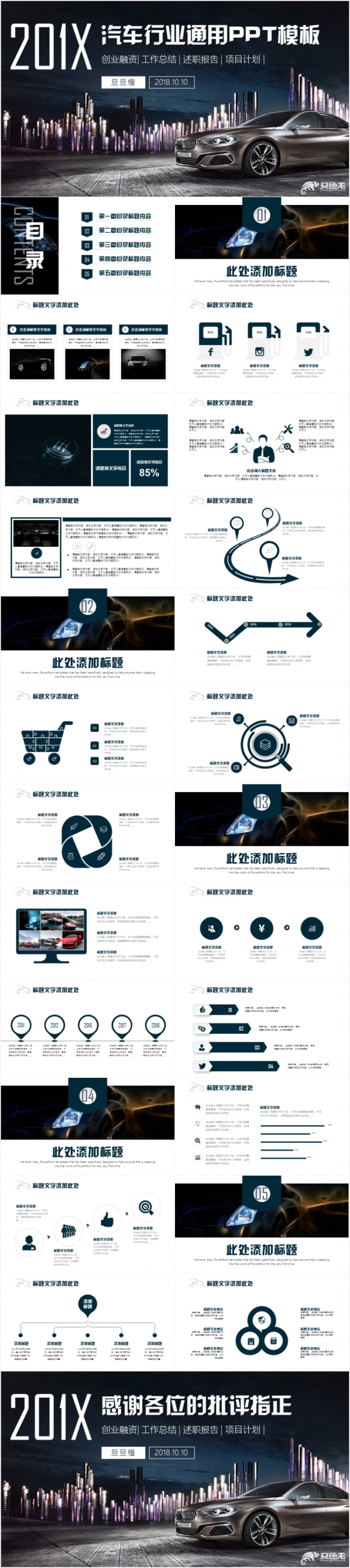 汽车保养汽车4S店销售品牌策划汽车维修汽车美容PPT